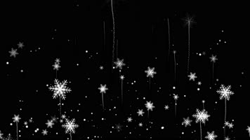 雪花1_3圣诞节雪花粒子背景