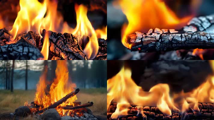 「有版权」燃烧的火焰合集4K