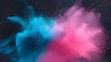 「有版权」震撼粉末碰撞高格拍摄合集4K