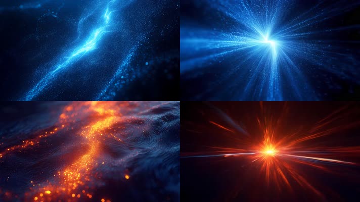 「有版权」绝美艺术线条光影科技感光斑合集