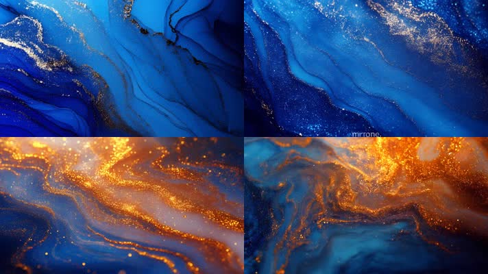 「有版权」唯美流体艺术流动光影粒子合集4