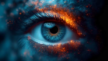 「有版权」数码眼虹膜连接抽象虹膜爆炸合集