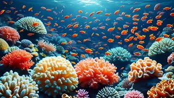 「有版权」海底世界鱼群合集4K