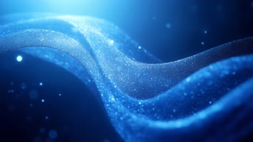 「有版权」蓝色唯美流光粒子 粒子像丝带一 「有版权」蓝色唯美流光粒子 粒子像丝带一