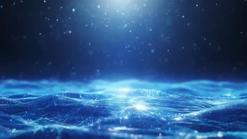 「有版权」蓝色粒子海洋合集4K