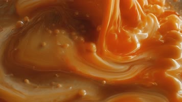 「有版权」加牛奶的咖啡流体水乳交融液体混