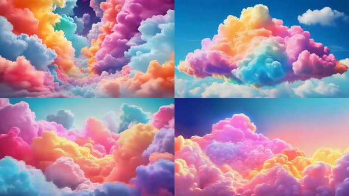 「有版权」彩色梦幻漫画云 合集4K