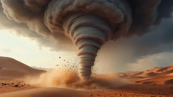 「有版权」震撼沙漠龙卷风合集4K