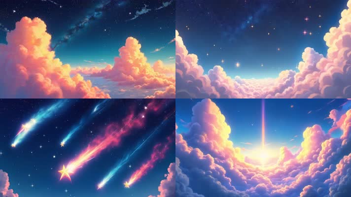 「有版权呢」宫崎骏唯美梦幻绚丽动漫云海星 「有版权呢」宫崎骏唯美梦幻绚丽动漫云海星