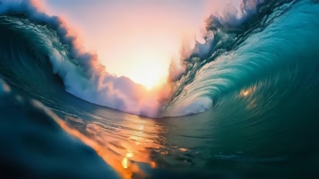 「有版权」震撼滔天海浪合集4K