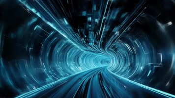 「有版权」科技感虚拟隧道快速穿梭合集4K