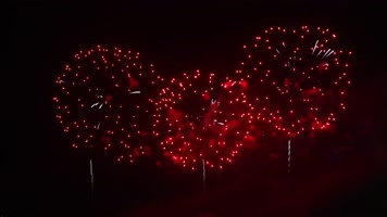 跨年夜烟花烟火礼花火花