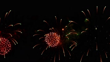 跨年夜烟花烟火礼花火花