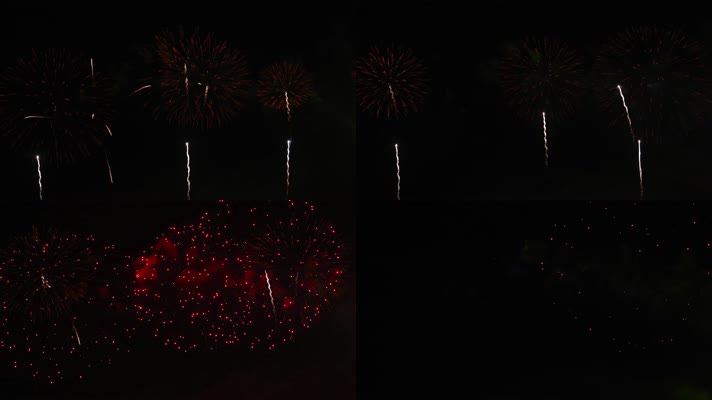 跨年夜烟花烟火礼花火花