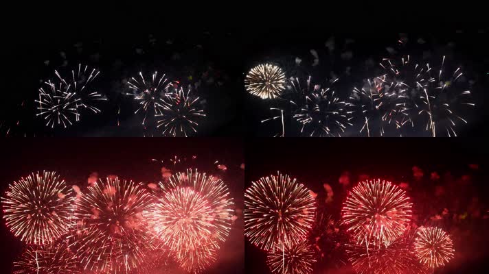跨年夜烟花烟火礼花火花