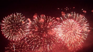 跨年夜烟花烟火礼花火花