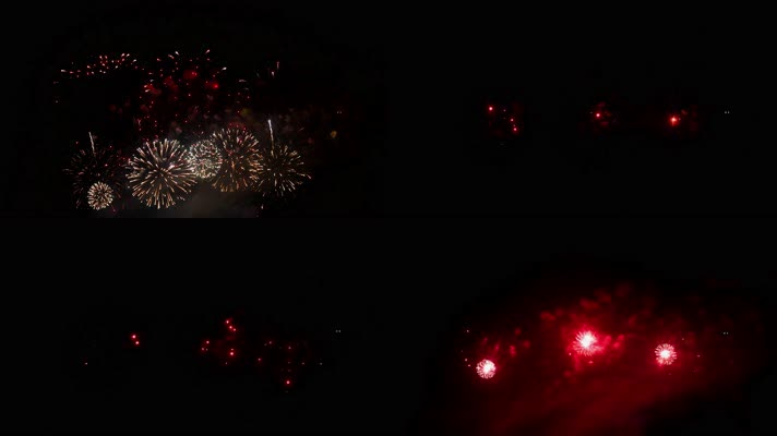 跨年夜烟花烟火礼花火花