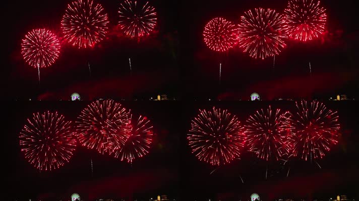 跨年夜烟花烟火礼花火花