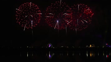 跨年夜烟花烟火礼花火花