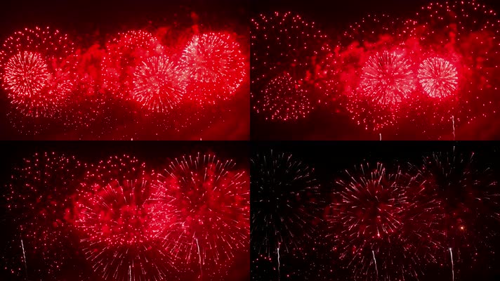 跨年夜烟花烟火礼花火花