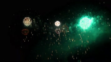 跨年夜烟花烟火礼花火花