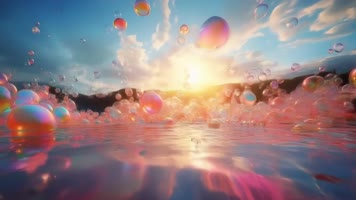 「有版权」梦幻彩色泡泡合集4K 「有版权」梦幻彩色泡泡合集4K