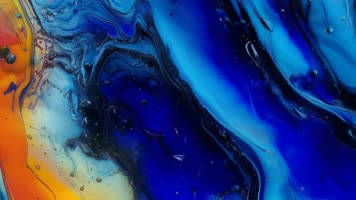 「有版权」炫彩唯美彩墨碰撞合集4K