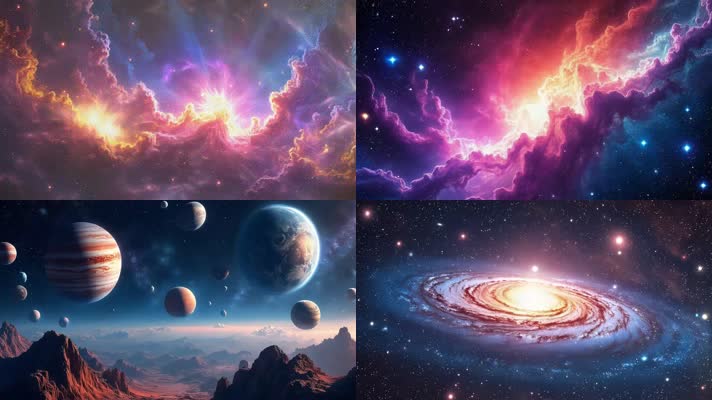 「有版权」震撼宇宙银河星辰大海开场合集4