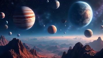 「有版权」震撼宇宙银河星辰大海开场合集4