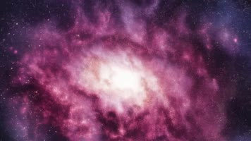 宇宙星空银河星辰太空星云旋转