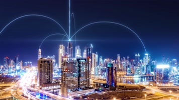 科技城市 接收信号 发射信号 科技城市 接收信号 发射信号