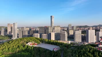 最全济南航拍延时城市地标合集