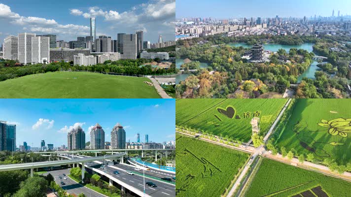 最全济南航拍延时城市地标合集