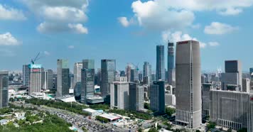 最新济南航拍延时城市地标合集5K