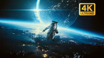 宇航员宇宙外星探索太空星球时空未来