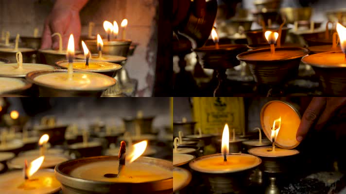 酥油灯