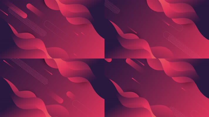 循环动态抽象彩色背景