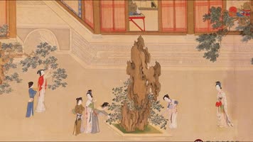 明代仇英汉宫春晓图全卷