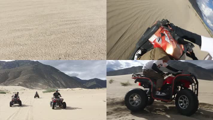 沙地越野摩托车