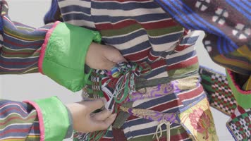 西藏山南扎扎服饰