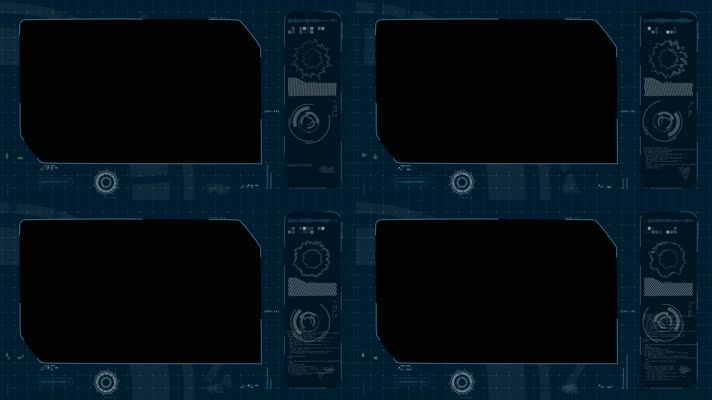 摄像机录制取景框界面动画素材 (5)摄像机录制取景框界面动画素材