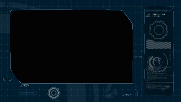 摄像机录制取景框界面动画素材 (5)摄像机录制取景框界面动画素材