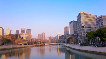 上海外滩的早晨